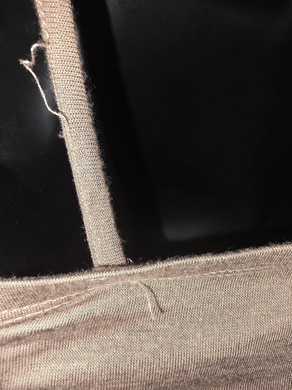 Love Squared Metallic Taupe Fringe Camisole Size S - Picture 5 of 5